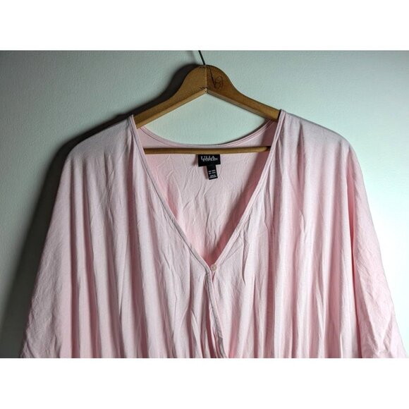 Ulla Popken Maxi Dress Size 24‎ 26 Plus Lagenlook Babydoll Summer Resort Beach - Picture 5 of 10